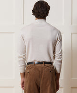 Merino Mock Neck Sweater