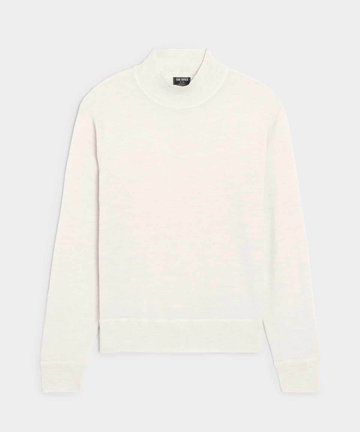 Merino Mock Neck Sweater