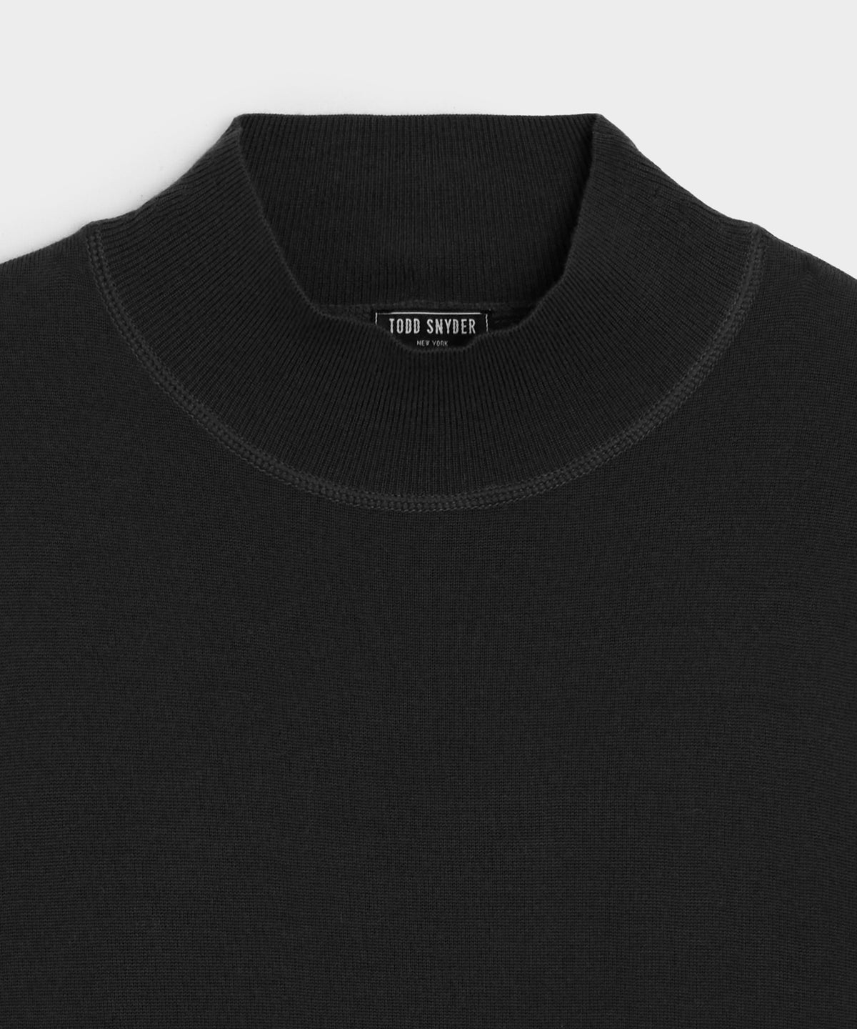 Merino Mock Neck Sweater