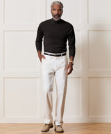 Merino Mock Neck Sweater