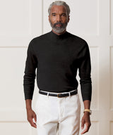 Merino Mock Neck Sweater