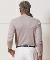 Merino Mock Neck Sweater