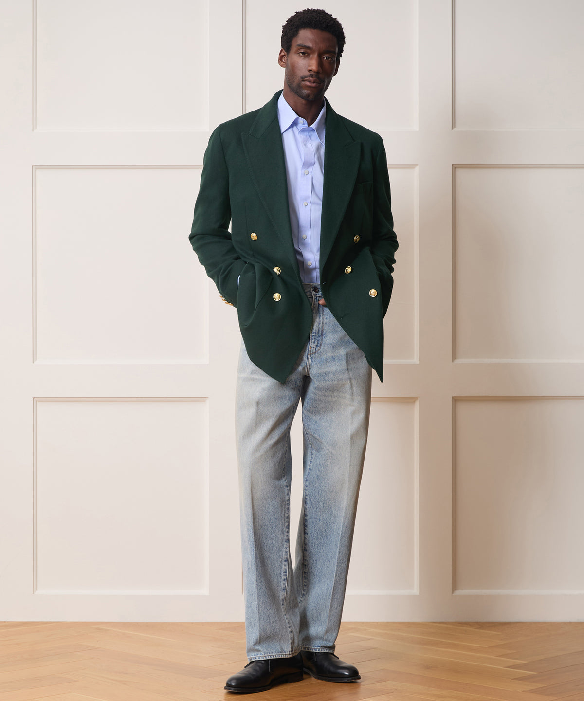 Italian Cashmere Wythe Blazer
