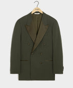 Italian Gabardine Double-Breasted Tuxedo Jacket