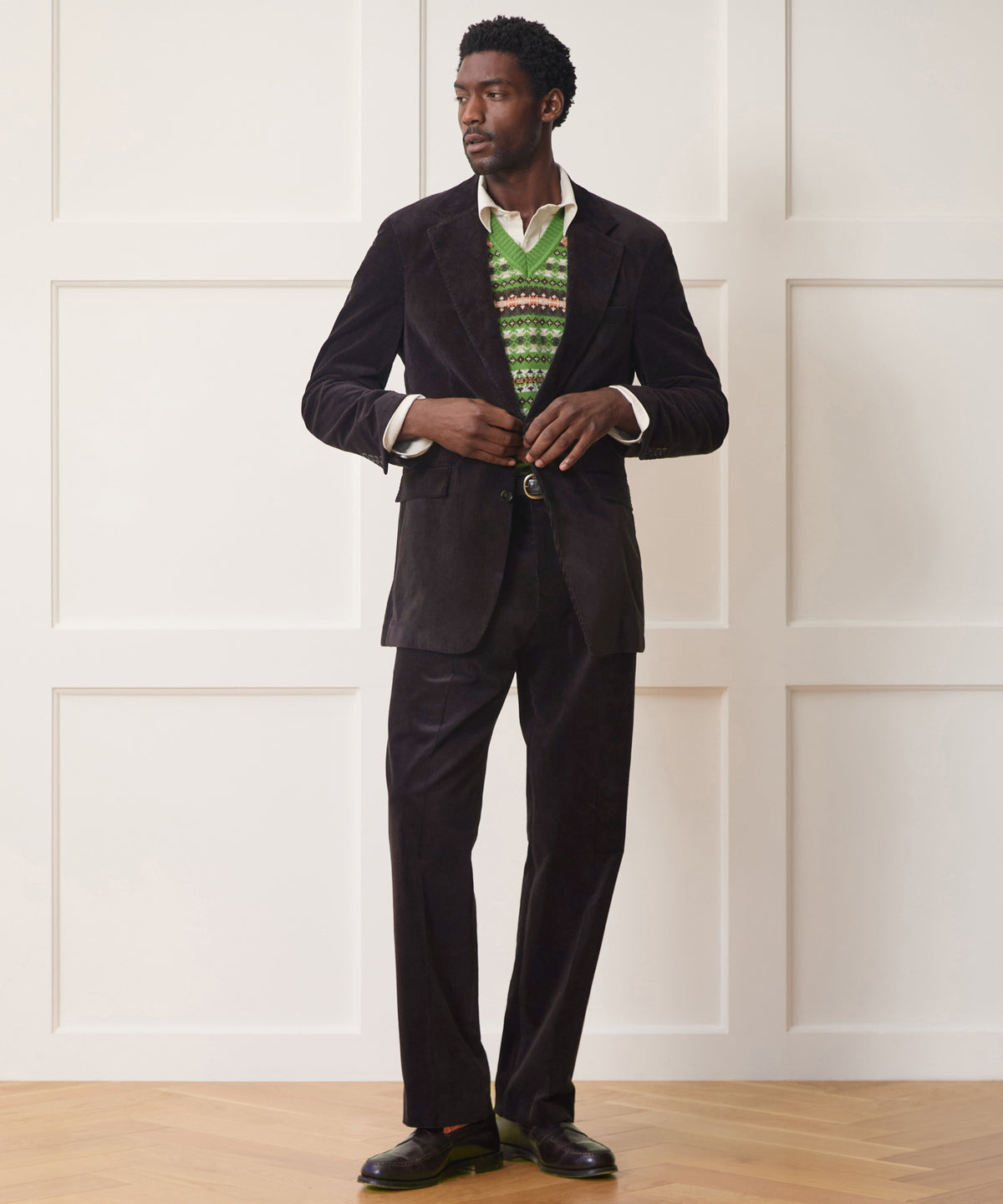 Italian Wide Wale Corduroy Wythe Jacket