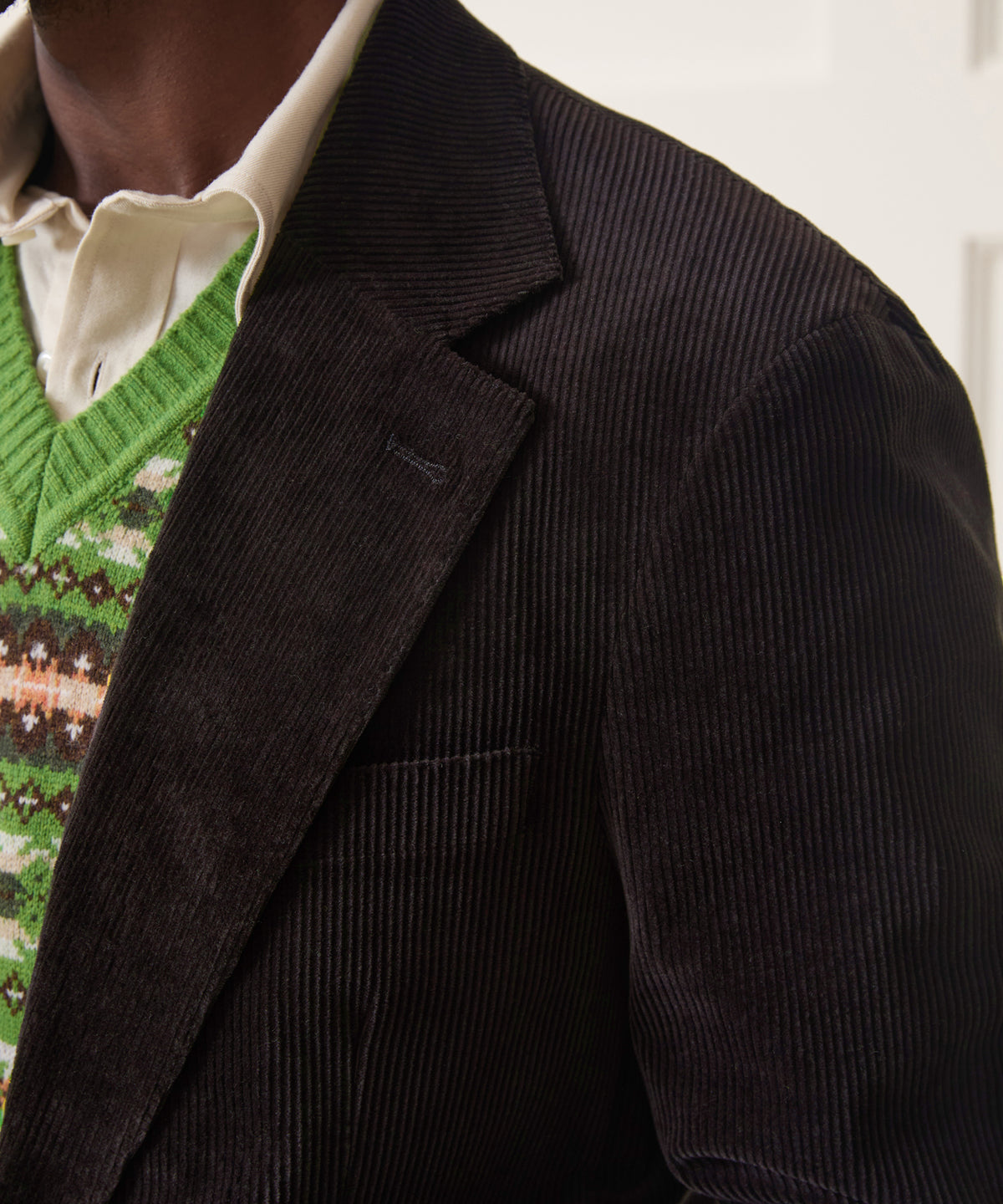 Italian Wide Wale Corduroy Wythe Jacket