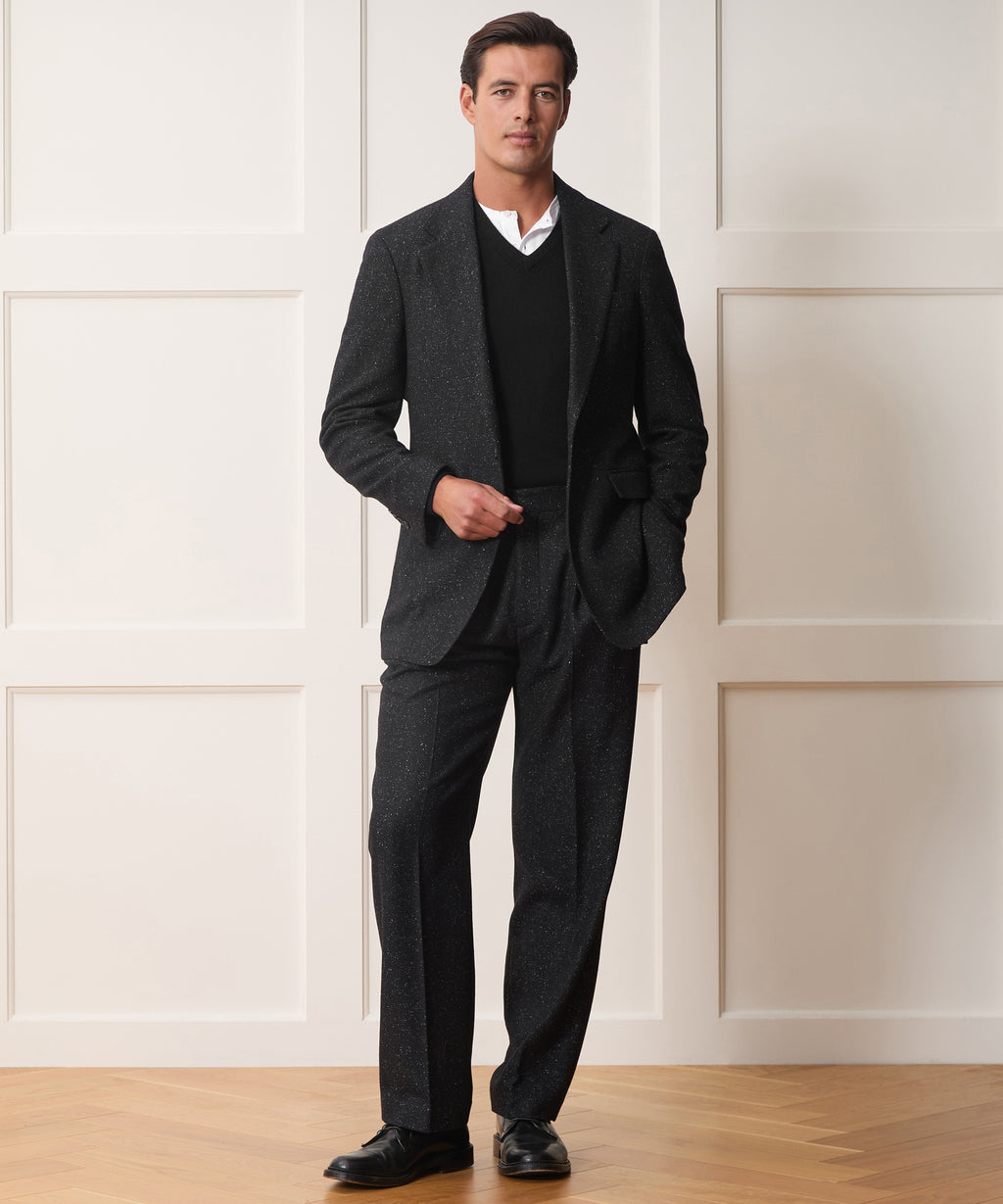 Italian Silk Donegal Wythe Jacket
