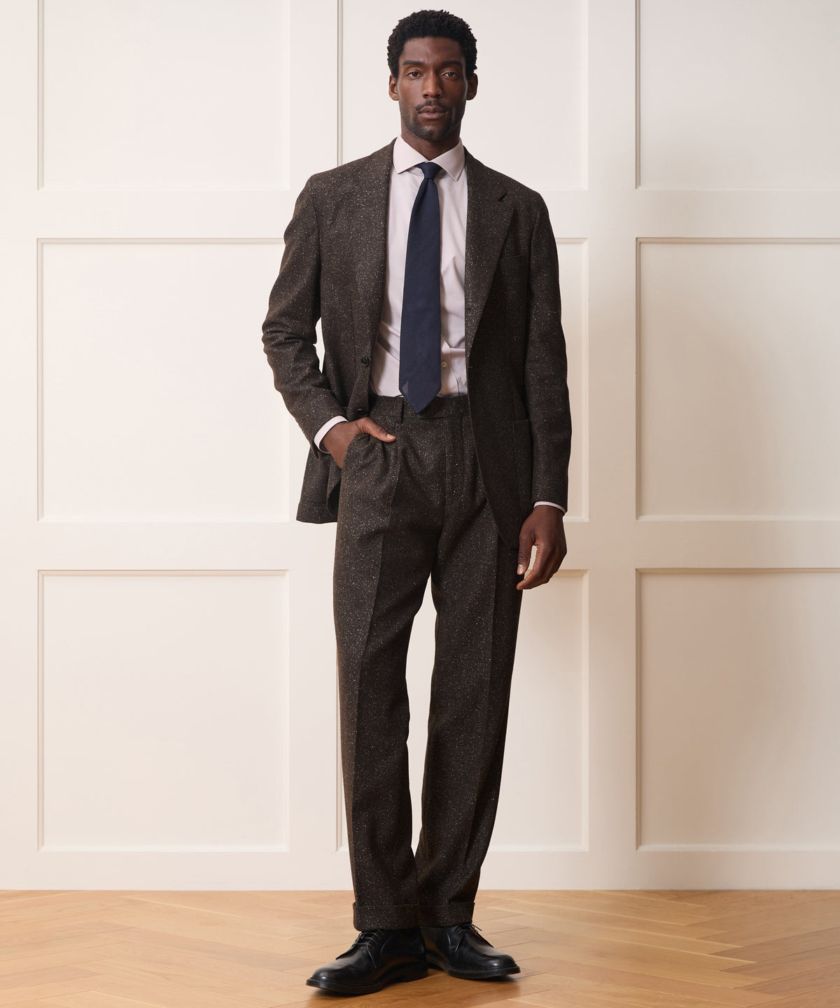 Italian Silk-Donegal Madison Jacket