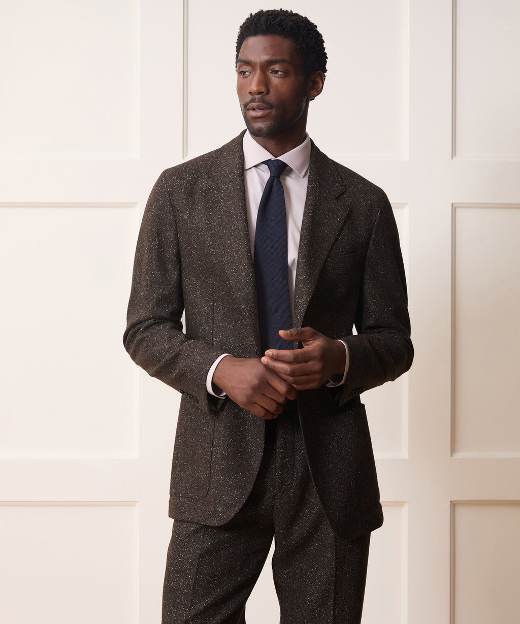 Italian Silk-Donegal Madison Jacket