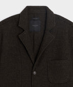 Italian Boiled Wool Studio Jacket