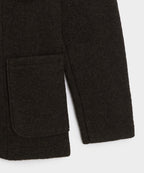 Italian Boiled Wool Studio Jacket