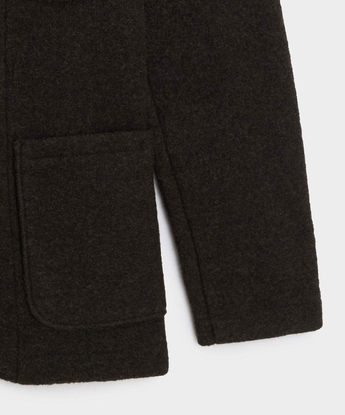 Italian Boiled Wool Studio Jacket
