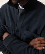 Italian Boiled Wool Field Jacket