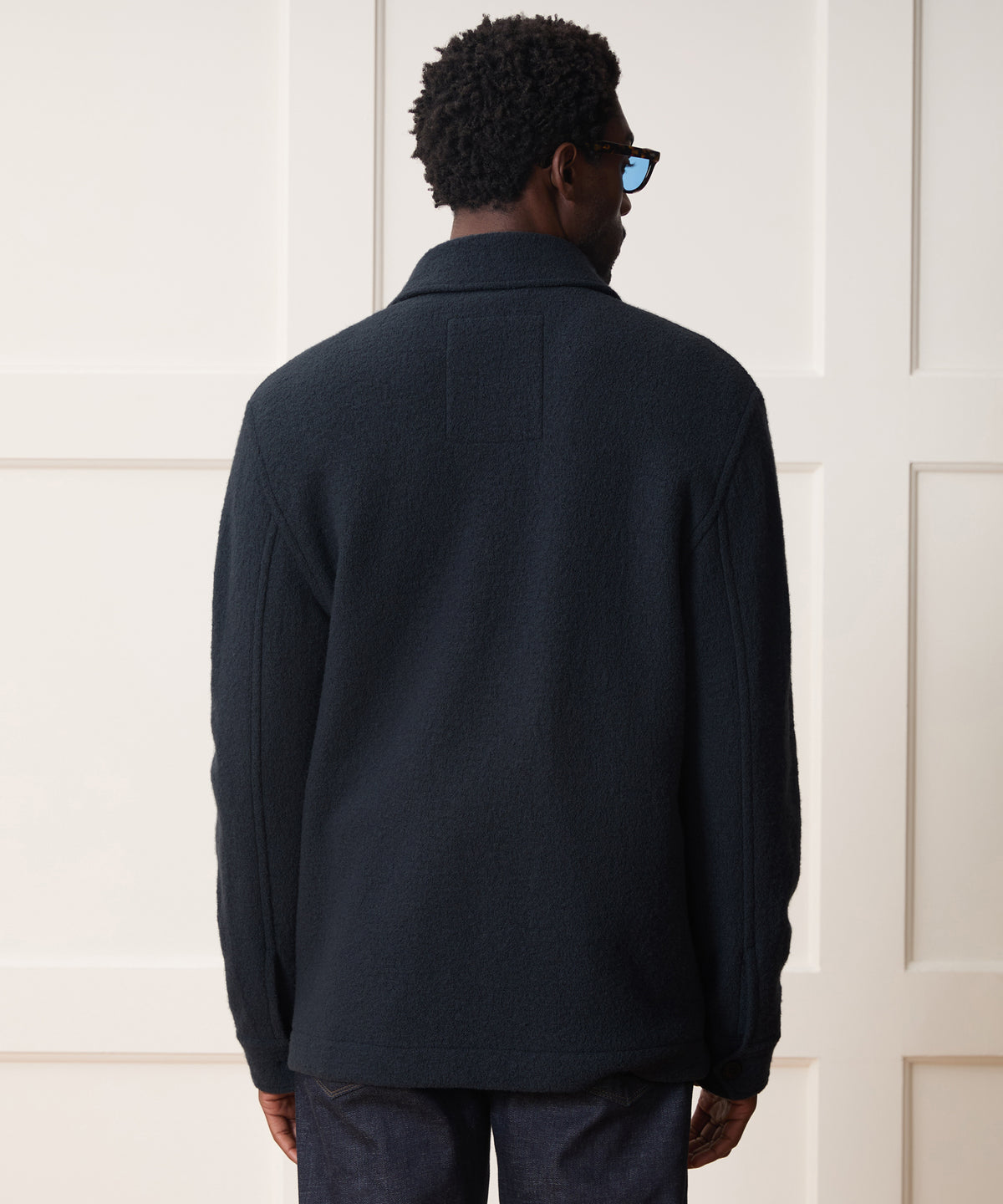 Italian Boiled Wool Field Jacket