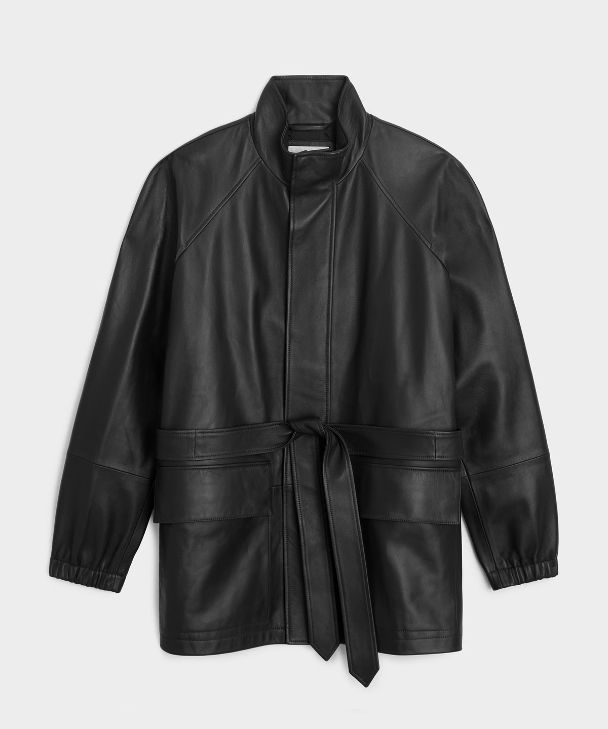 Leather Field Jacket