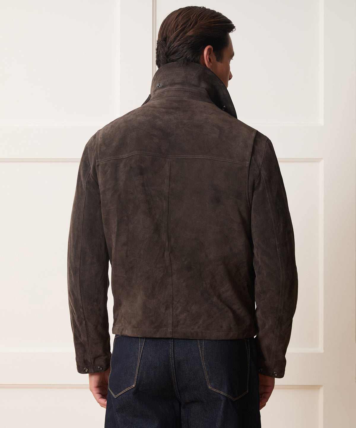 Todd Snyder x Lagavulin Suede Stable Jacket