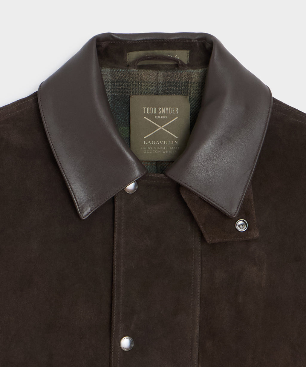 Todd Snyder x Lagavulin Suede Stable Jacket