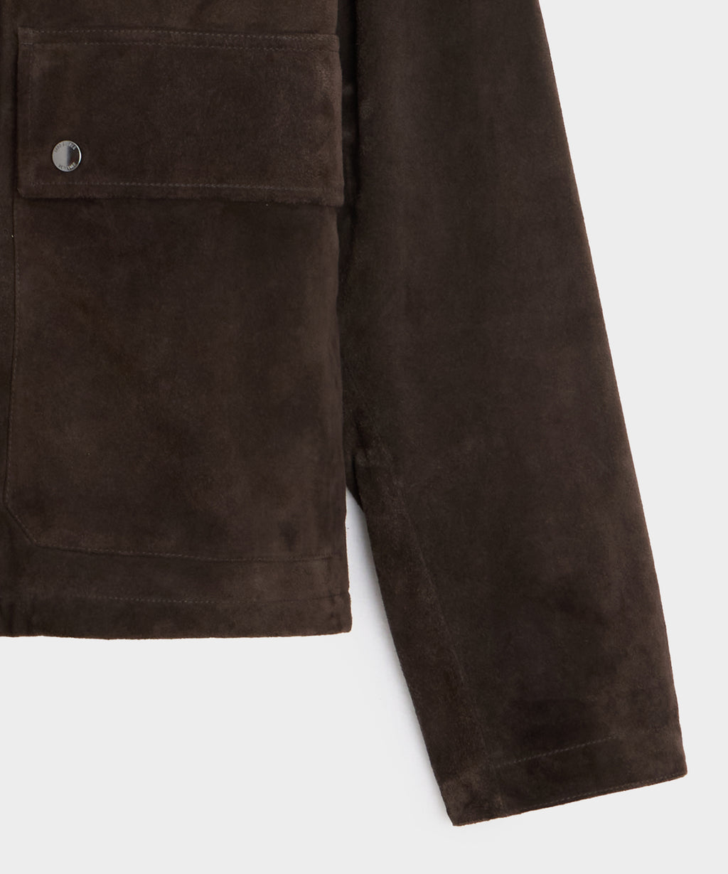 Todd Snyder x Lagavulin Suede Stable Jacket