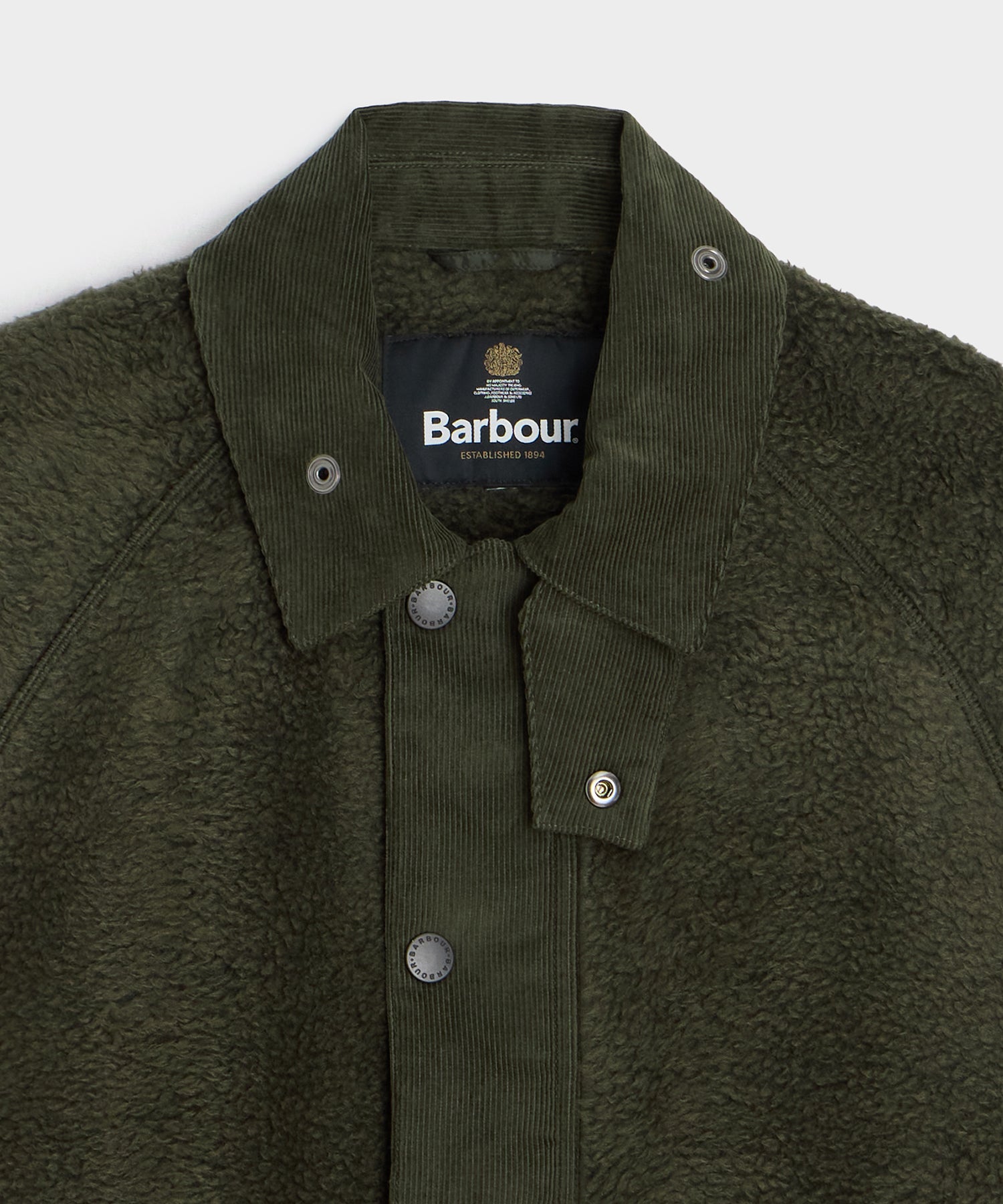 Barbour Fleece Transport Jacket in Sage – Todd Snyder