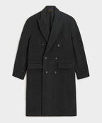 Italian Wool-Cashmere Double-Breasted Topcoat