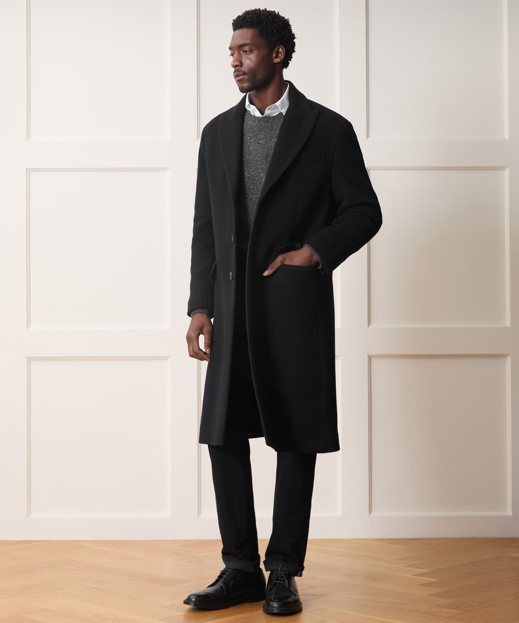Italian Wool-Cashmere Topcoat