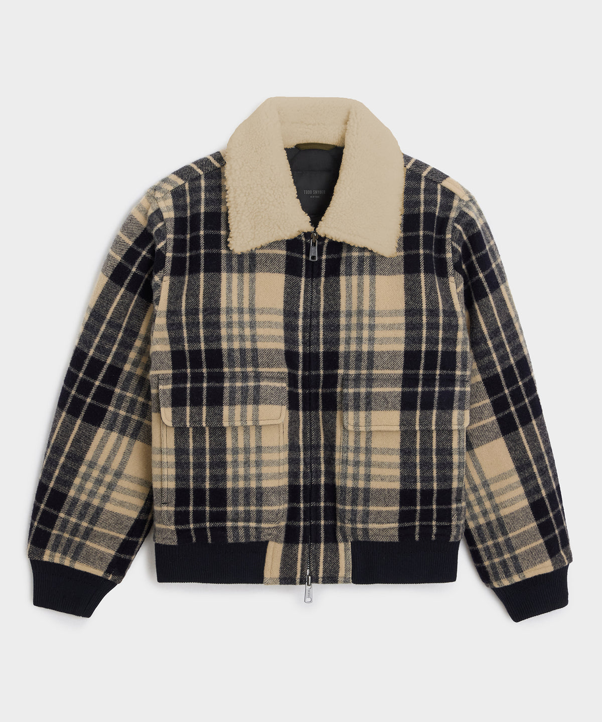 Fur Collar Bomber Jacket