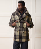 Plaid Peacoat