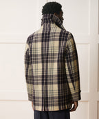Plaid Peacoat