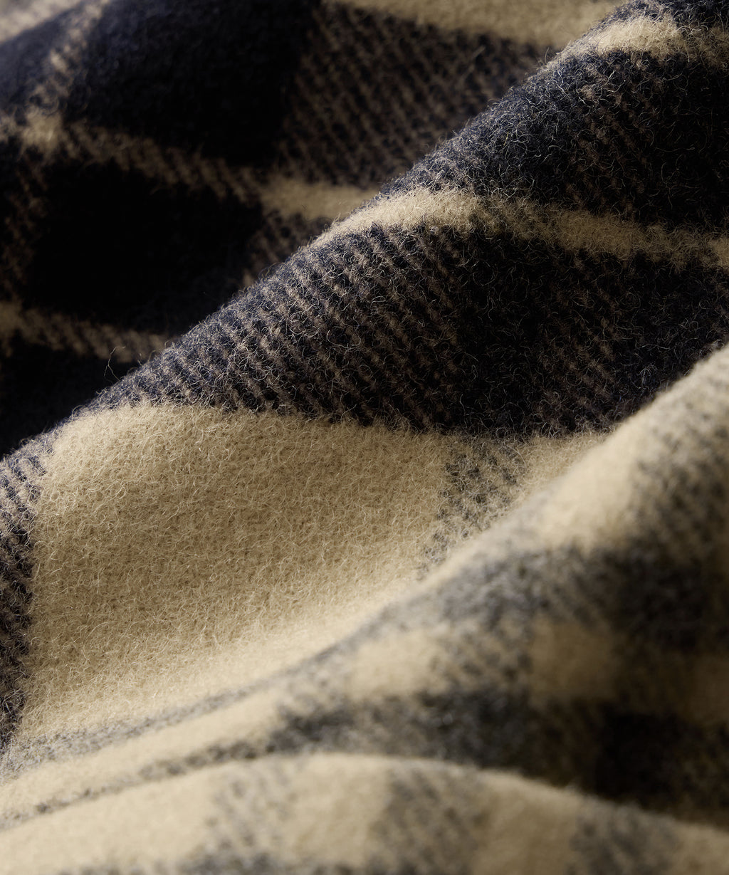 Plaid Peacoat