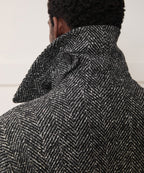 Italian Herringbone Peacoat