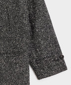 Italian Herringbone Peacoat