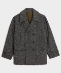 Italian Herringbone Peacoat