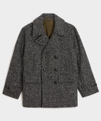 Italian Herringbone Peacoat