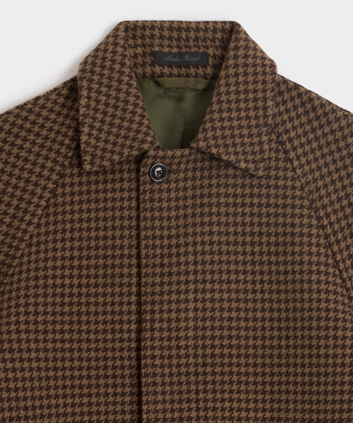 Houndstooth Balmacaan
