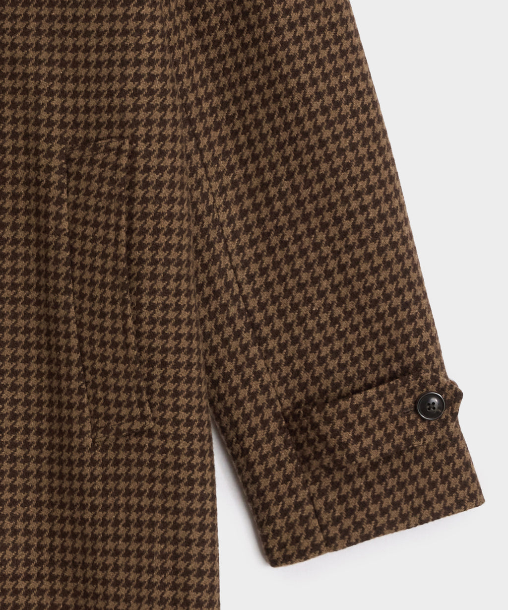 Houndstooth Balmacaan