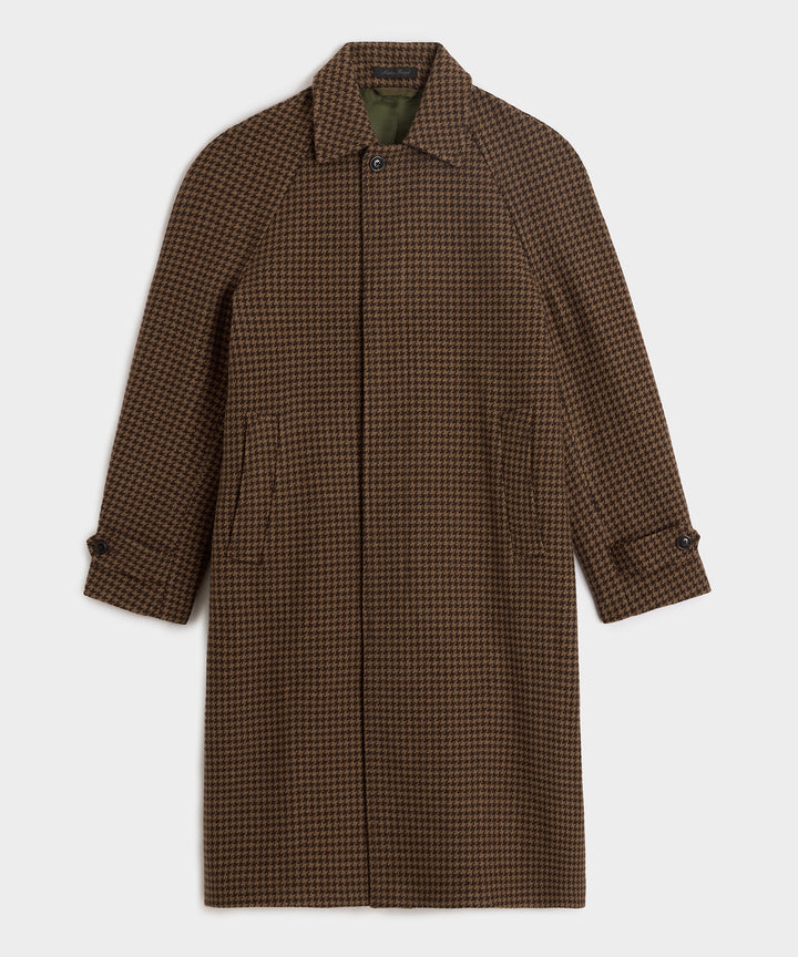 Houndstooth Balmacaan