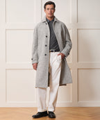 Italian Herringbone Balmacaan