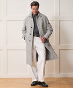 Italian Herringbone Balmacaan