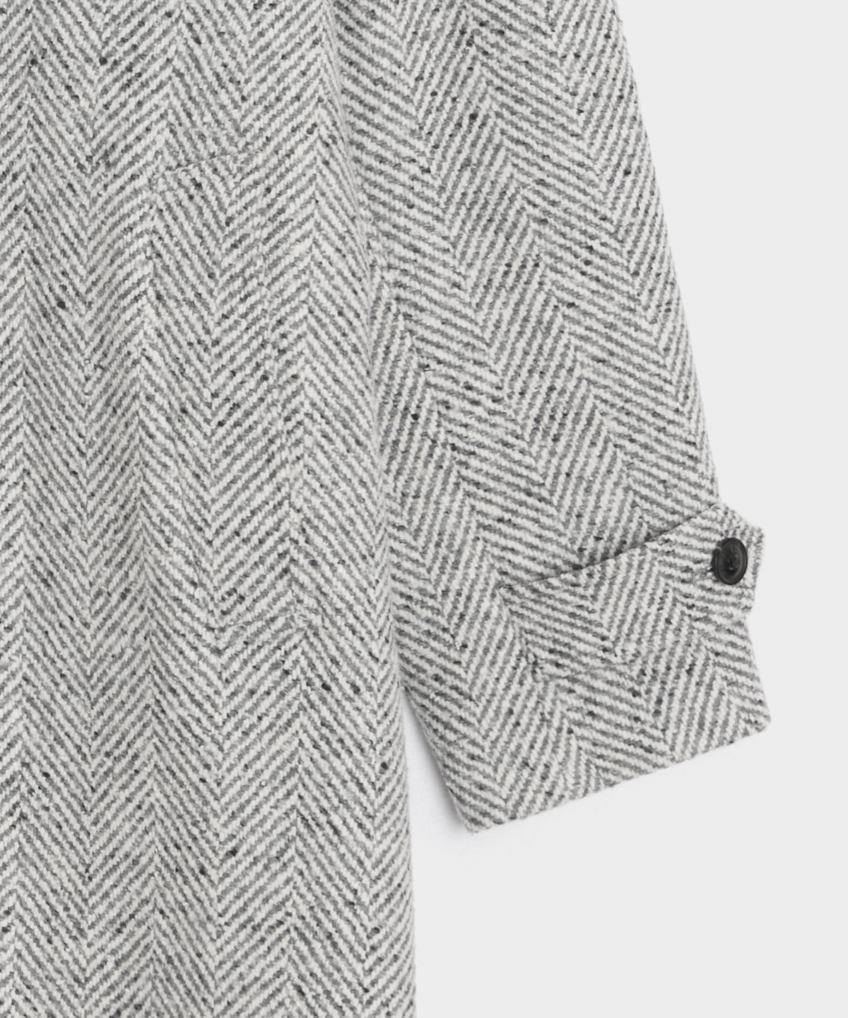 Italian Herringbone Balmacaan