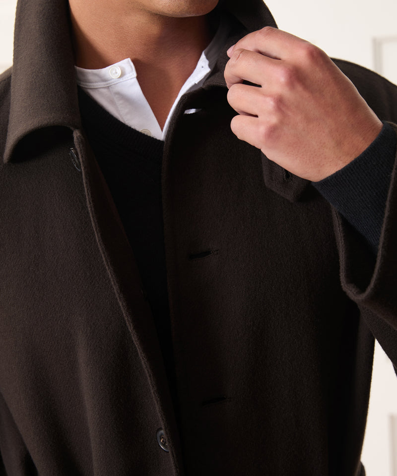 Cashmere Belted Topcoat