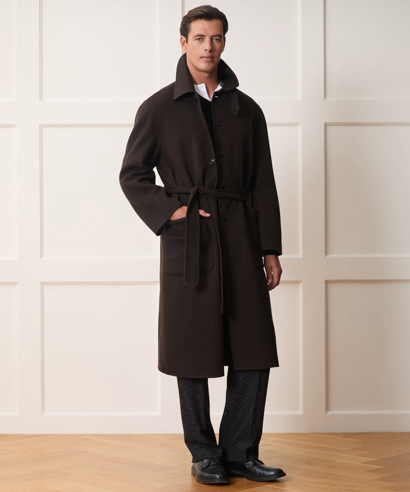 Cashmere Belted Topcoat