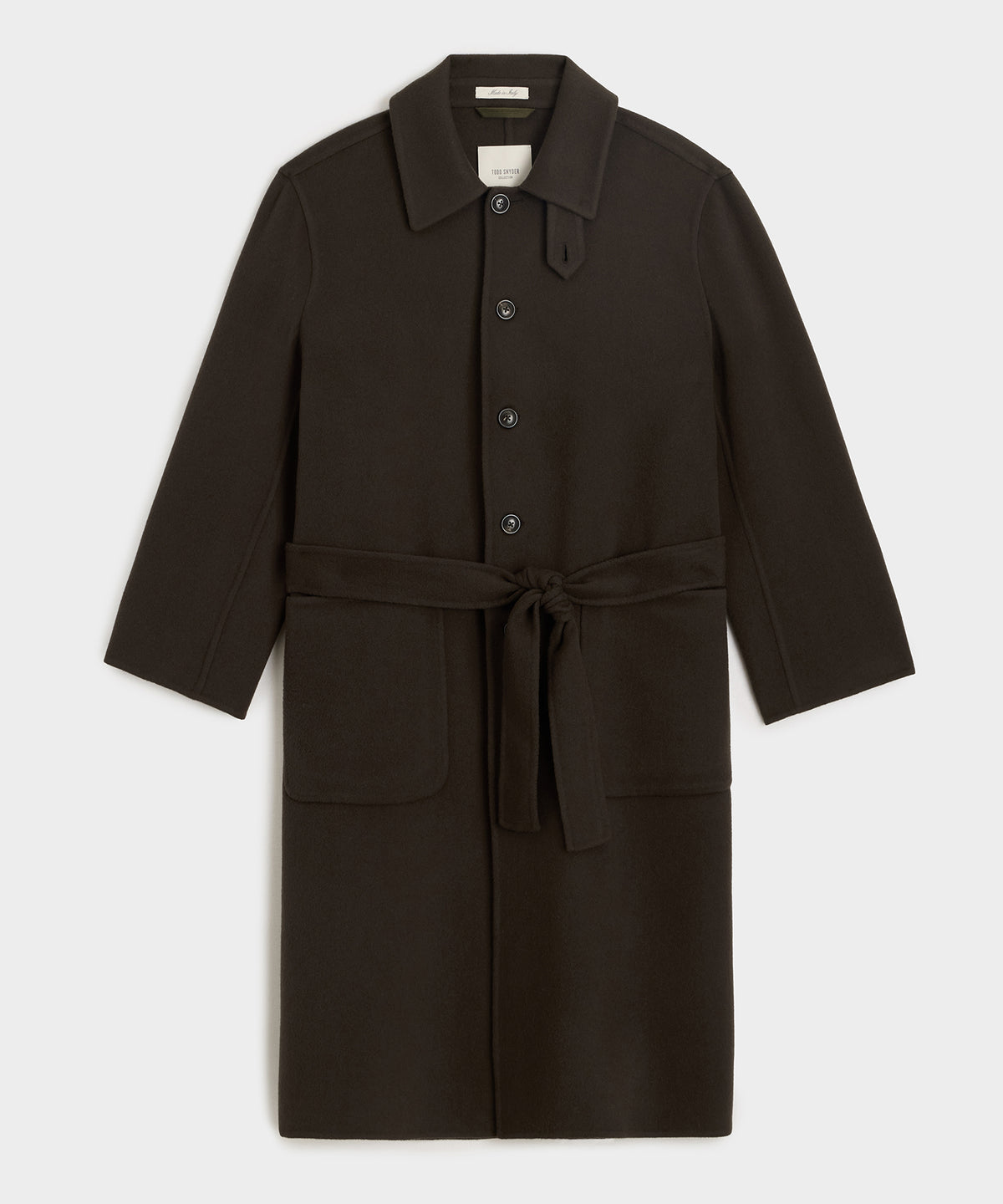 Cashmere Belted Topcoat
