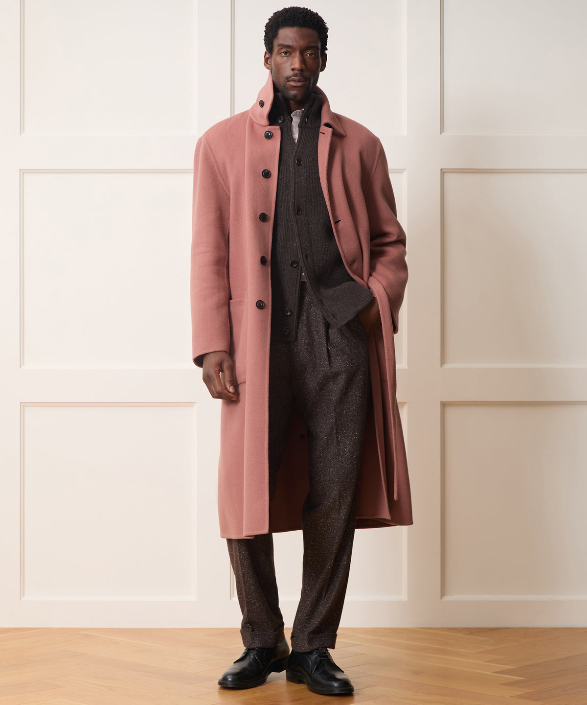 Cashmere Belted Topcoat