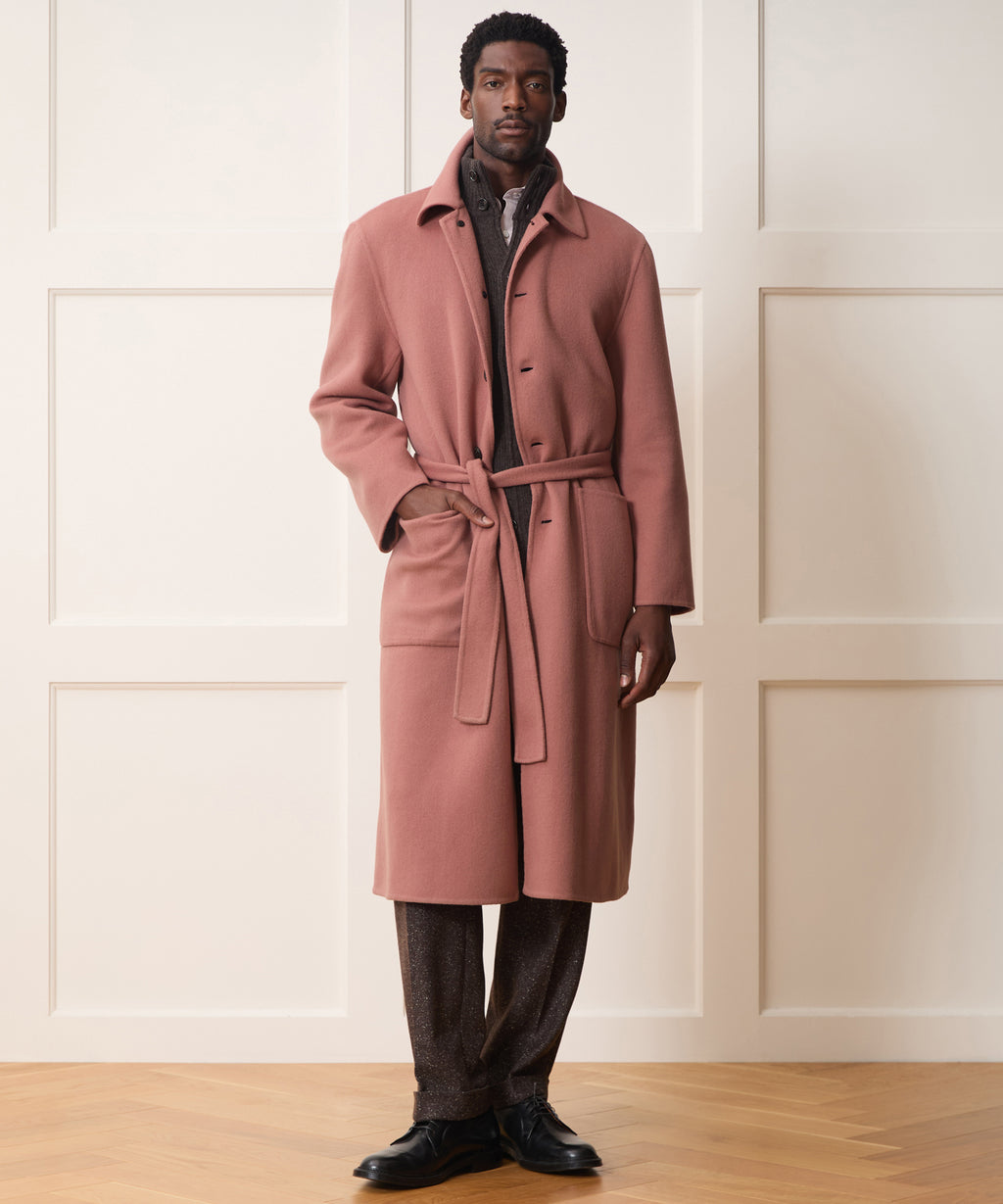 Cashmere Belted Topcoat