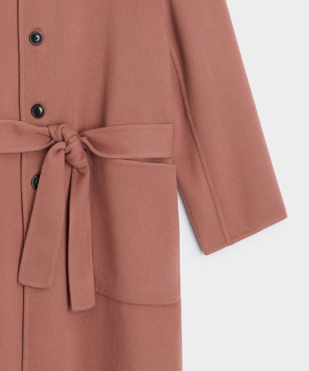 Cashmere Belted Topcoat