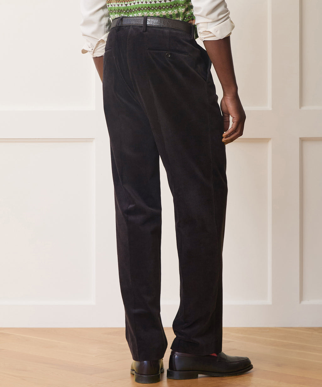 Italian Wide Wale Corduroy Wythe Trouser
