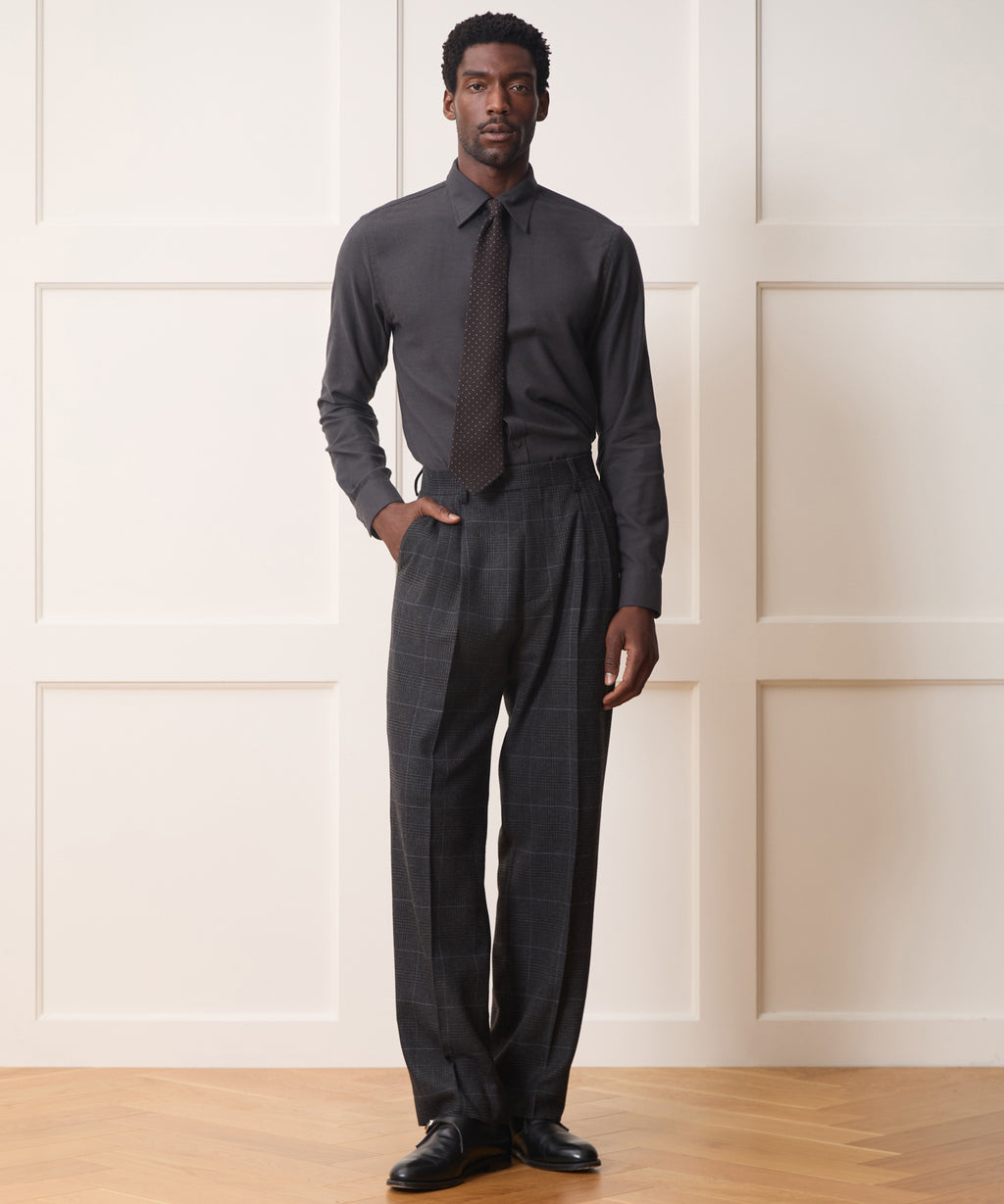 Italian Glen Plaid Wythe Trouser
