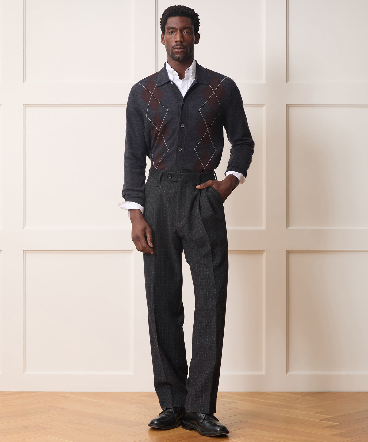 Italian Wool-Cashmere Wythe Suit