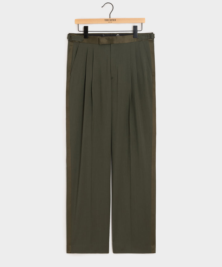 Italian Gabardine Tuxedo Trouser