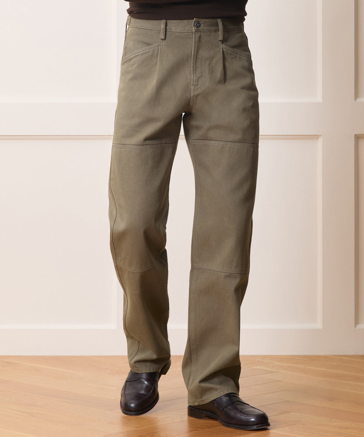 Pleated Welder Pant
